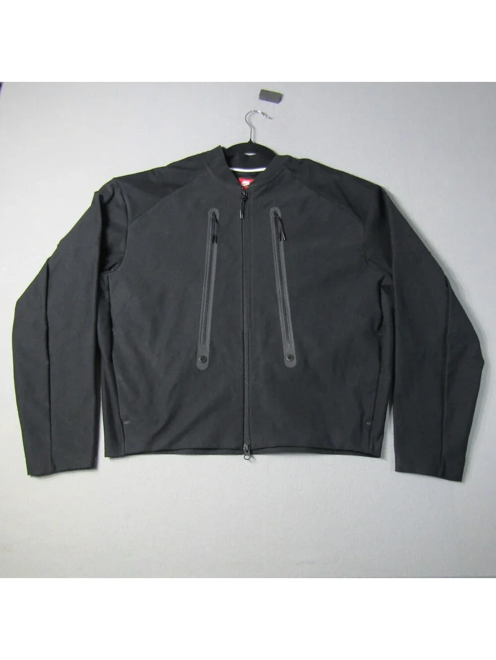 NWT Nike Sportswear Tech Pack Bomber Jacket Men's S Black Full Zip